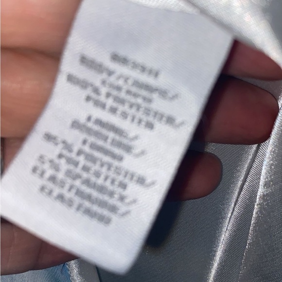 Theia One-Shoulder Draped Watercolor Hibiscus Dress - Picture 3 of 11